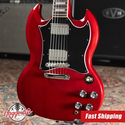 Epiphone SG Standard Electric Guitar - Cherry with Gig Bag