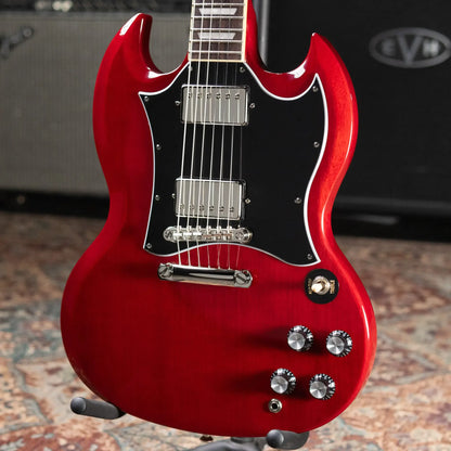 Epiphone SG Standard Electric Guitar - Cherry with Gig Bag