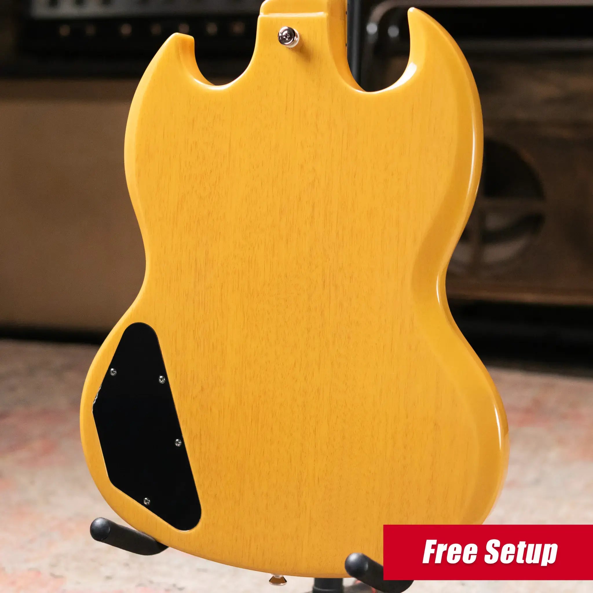 Epiphone SG Standard Electric Guitar - TV Yellow with Gig Bag