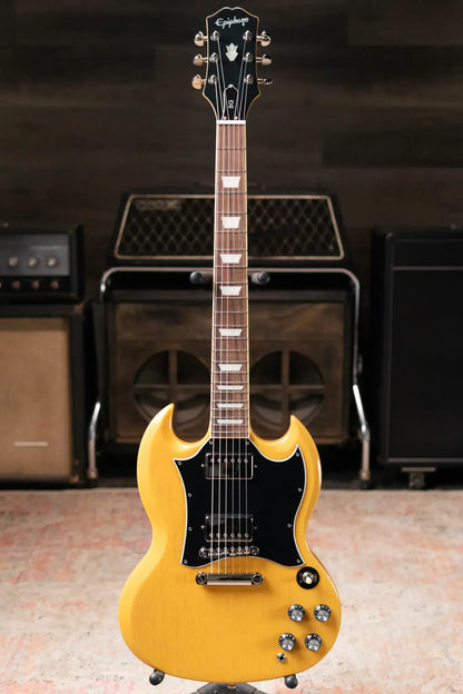 Epiphone SG Standard Electric Guitar - TV Yellow with Gig Bag