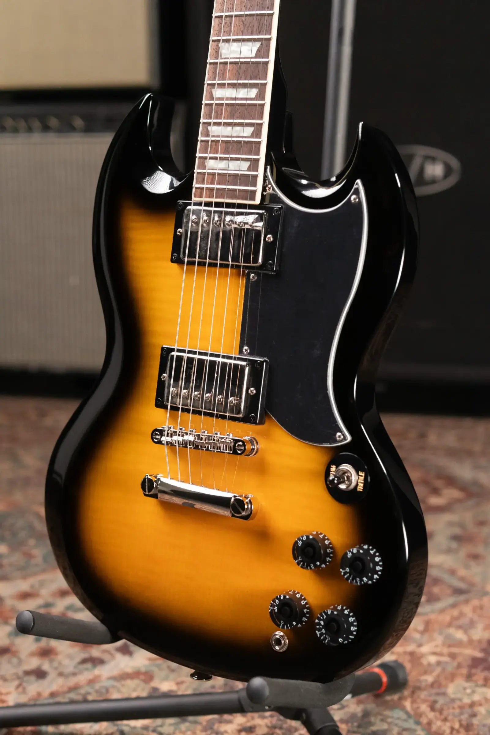 Epiphone SG Tribute Plus Electric Guitar - Vintage Sunburst