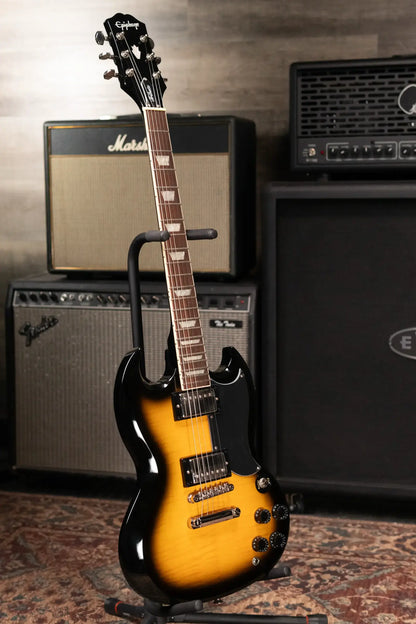 Epiphone SG Tribute Plus Electric Guitar - Vintage Sunburst