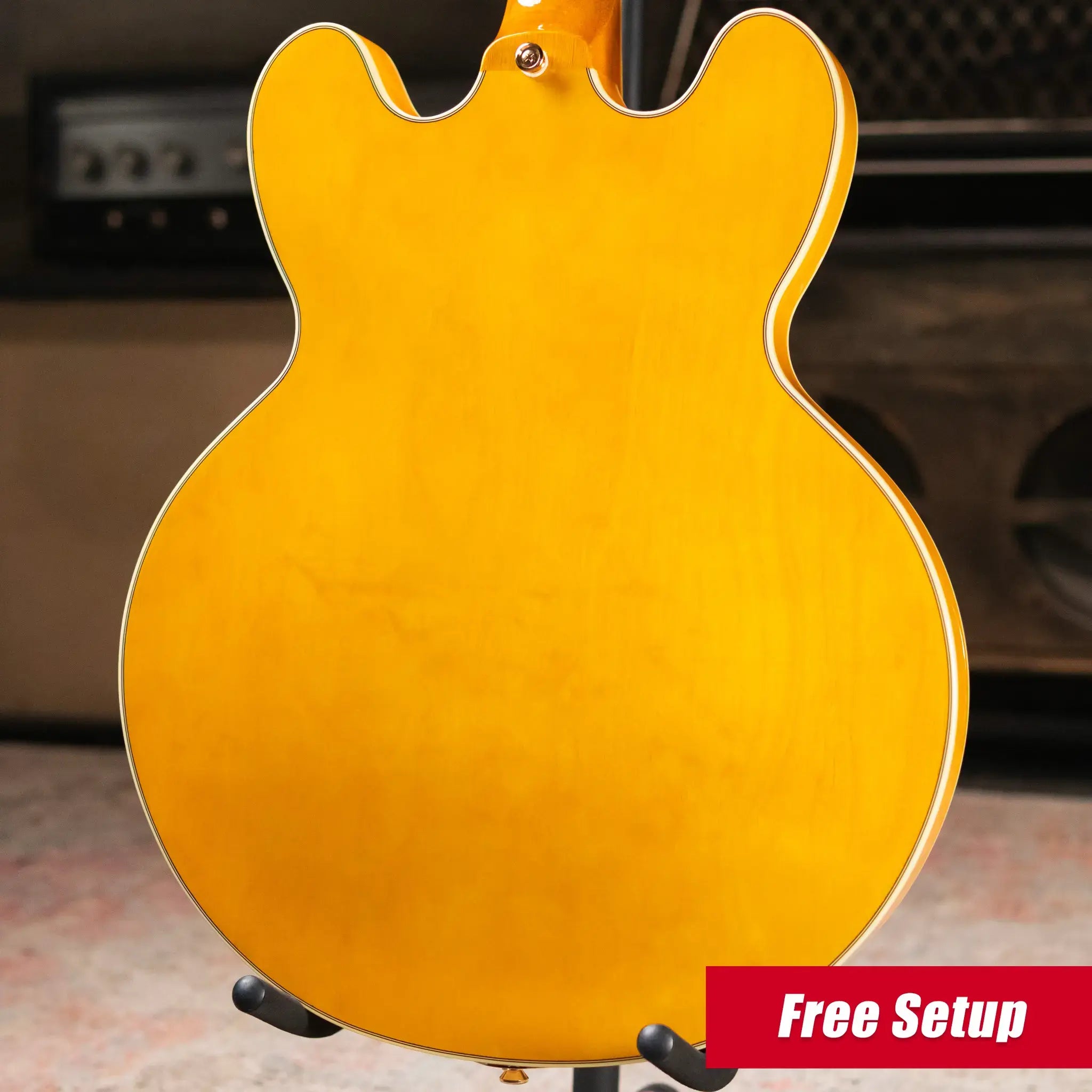 Epiphone Sheraton Semi-Hollow Electric Guitar - Natural with Gig Bag