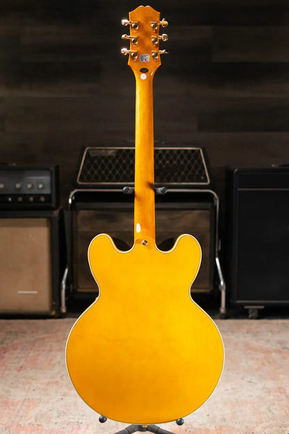 Epiphone Sheraton Semi-Hollow Electric Guitar - Natural with Gig Bag