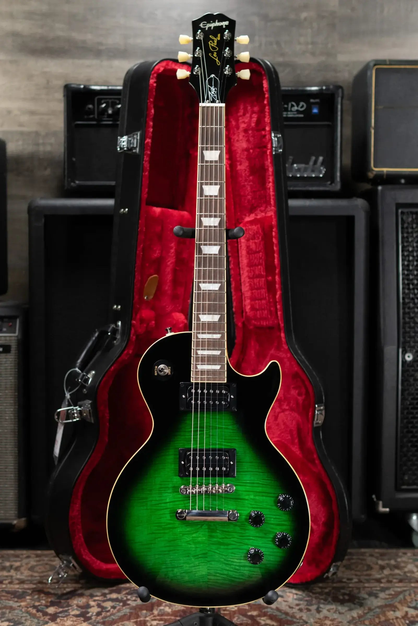 Epiphone Slash Signature Les Paul Standard - Anaconda Burst with Hardshell Case - Used