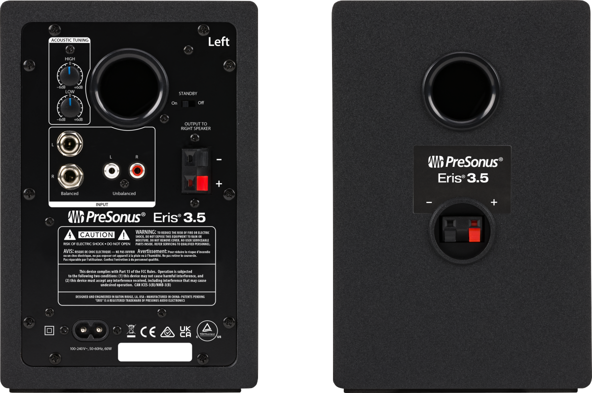 Presonus Eris 3.5 2nd Gen (Pair) - Black