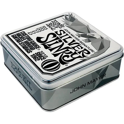 Ernie Ball John Mayer Silver Slinky Nickel Wound Electric Guitar Strings 3 Pack Tin 10 5 47 Gauge 67091c536cd8e