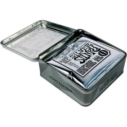 Ernie Ball John Mayer Silver Slinky Nickel Wound Electric Guitar Strings 3 Pack Tin 10 5 47 Gauge 67091c53b0592