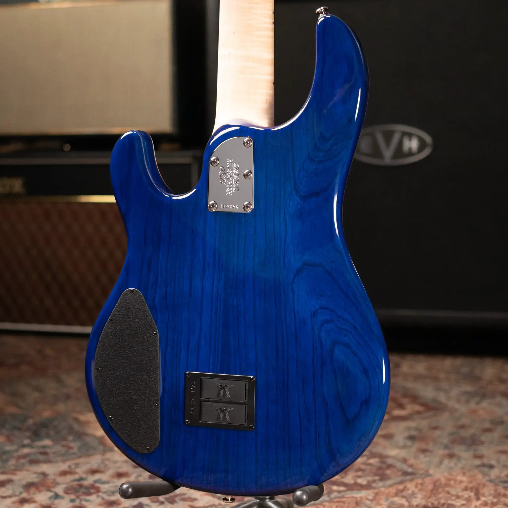 Ernie Ball Music Man BFR StingRay 5HH - Paua Blue Burst - 21 of 150