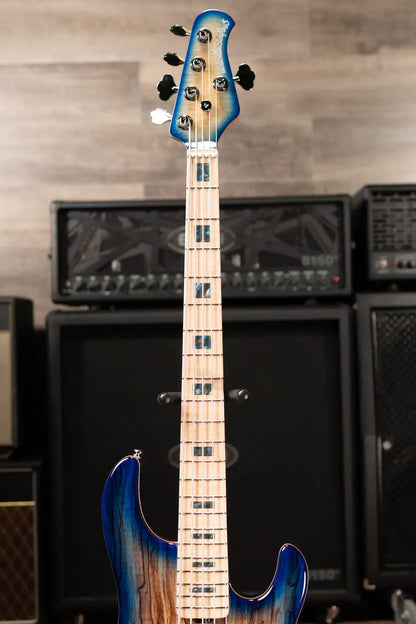 Ernie Ball Music Man BFR StingRay 5HH - Paua Blue Burst - 21 of 150