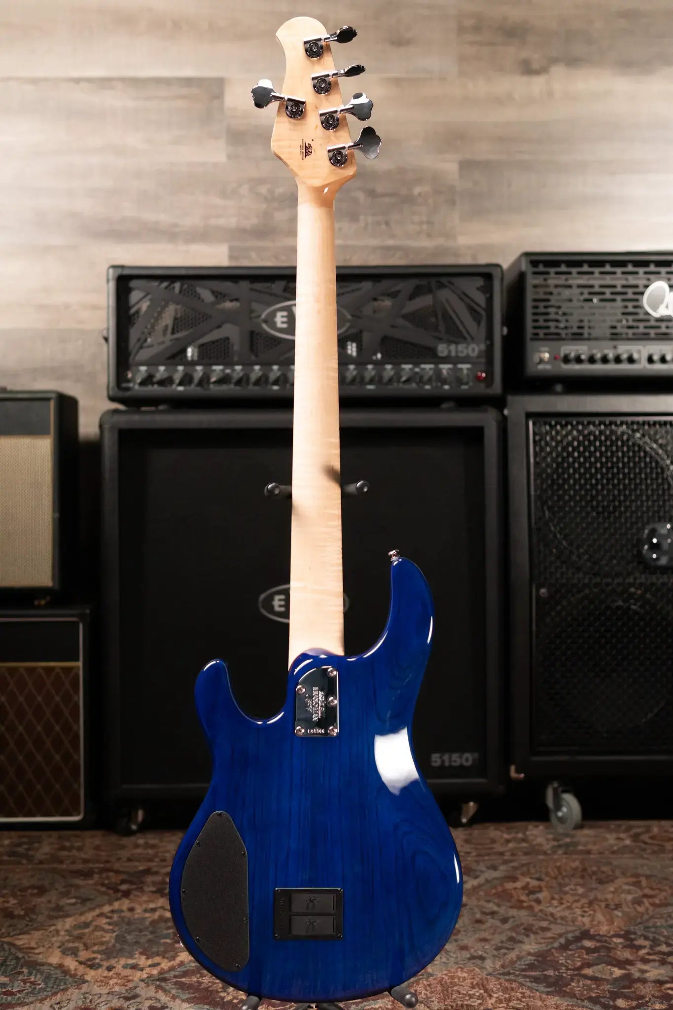 Ernie Ball Music Man BFR StingRay 5HH - Paua Blue Burst - 21 of 150