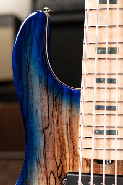 Ernie Ball Music Man BFR StingRay 5HH - Paua Blue Burst - 21 of 150