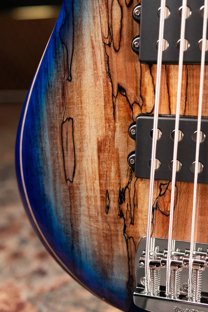 Ernie Ball Music Man BFR StingRay 5HH - Paua Blue Burst - 21 of 150