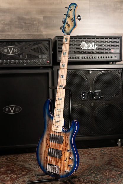Ernie Ball Music Man BFR StingRay 5HH - Paua Blue Burst - 21 of 150