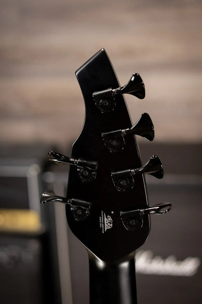 Ernie Ball Music Man Bongo 6 HH 6-String Bass - Stealth Black with Soft Case