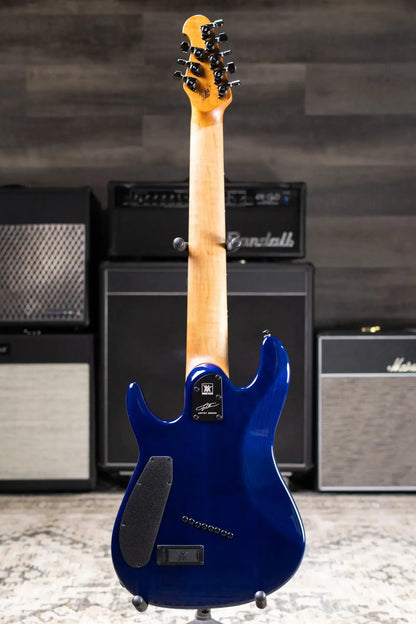 Ernie Ball Music Man Jason Richardson Artist Series Cutlass 8-String Multi-Scale Electric Guitar - Water Temple with Softshell Case