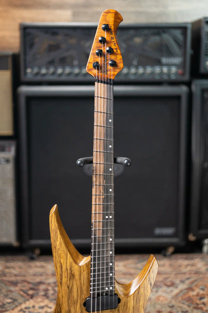 Ernie Ball Music Man Kaizen 6 Limited Edition Electric Guitar - Black Limba with Hard Case