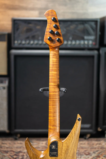Ernie Ball Music Man Kaizen 6 Limited Edition Electric Guitar - Black Limba with Hard Case