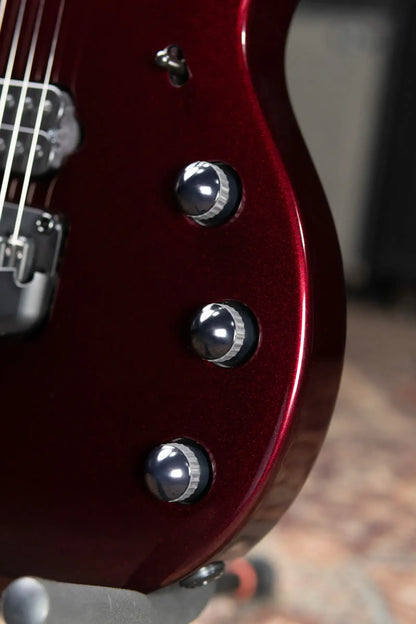 Ernie Ball Music Man Majesty 6 Premium Select Electric Guitar - Carnelian Red with Hard Bag