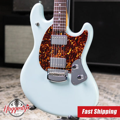 Ernie Ball Music Man StingRay RS Electric Guitar - Powder Blue with Mono Case - Used