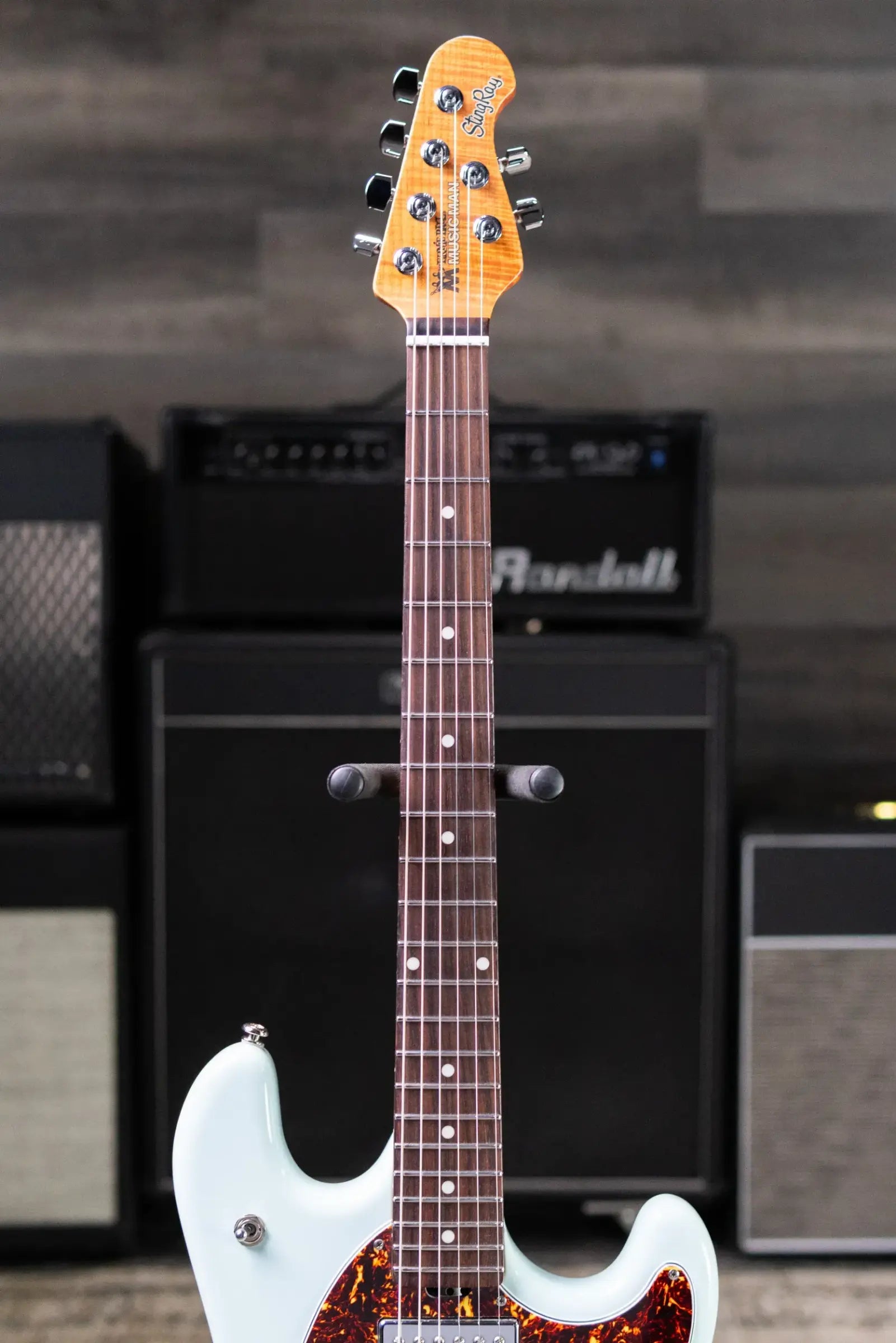 Ernie Ball Music Man StingRay RS Electric Guitar - Powder Blue with Mono Case - Used