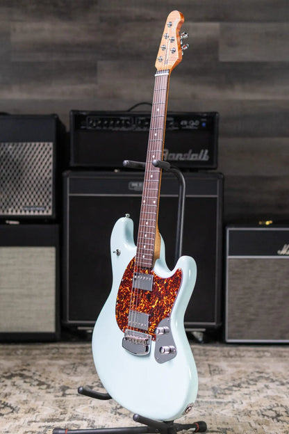 Ernie Ball Music Man StingRay RS Electric Guitar - Powder Blue with Mono Case - Used