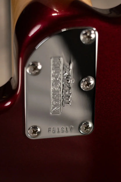 Ernie Ball Music Man StingRay Short Scale Bass Guitar - Raspberry Pearl with Hardshell Case - Used