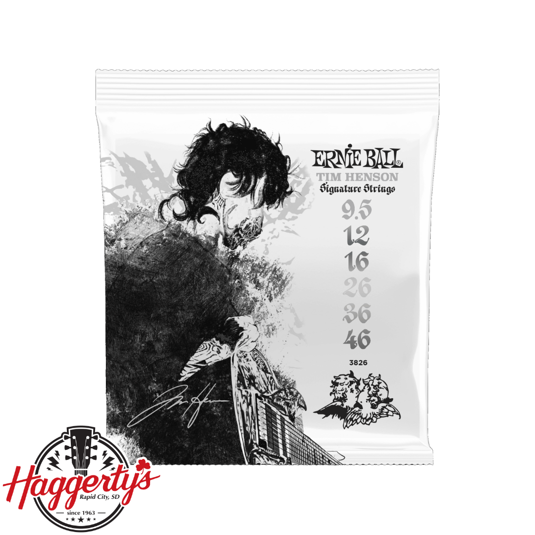 Ernie Ball P03829 Tim Henson Signature Electric Guitar Strings - 9.5-46 Gauge