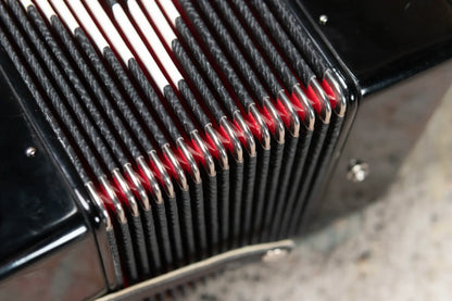 Excalibur Super Classic PSI 3 Row – Button Accordion – Black - Used