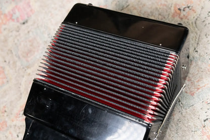 Excalibur Super Classic PSI 3 Row – Button Accordion – Black - Used