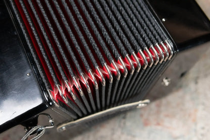 Excalibur Super Classic PSI 3 Row – Button Accordion – Black - Used