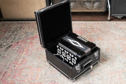 Excalibur Super Classic PSI 3 Row – Button Accordion – Black - Used