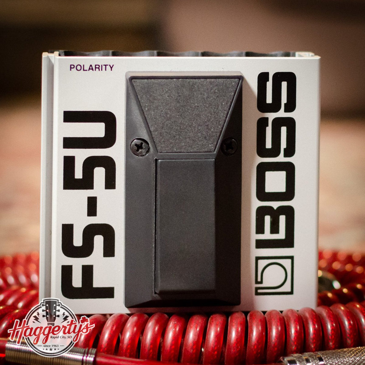 boss f5 5u pedal Boss FS-5U Unlatching Single Button Footswitch Silver