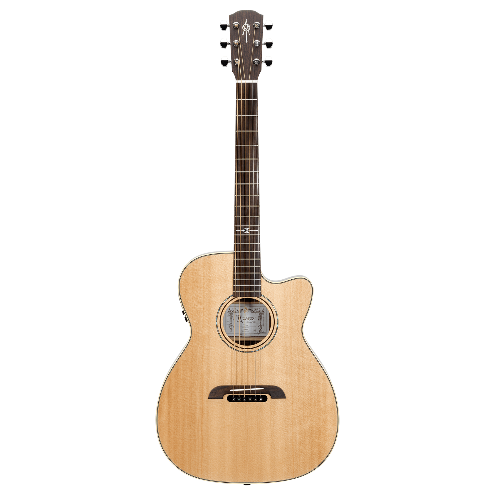 Alvarez Yairi FY70ce Acoustic/Electric Guitar with Hardshell Case