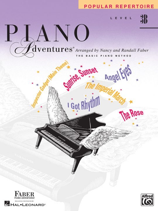 Faber Piano Adventures: Level 3B - Popular Repertoire Book