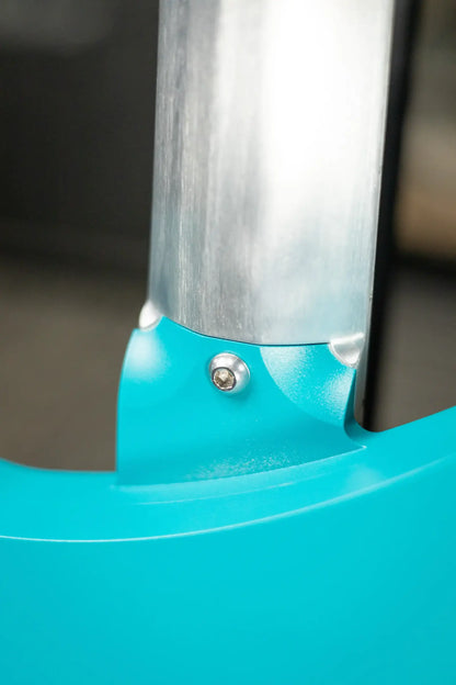 Fehse Guitars Racer Hollow Body Aluminum Electric Guitar - Nitrate Turquoise