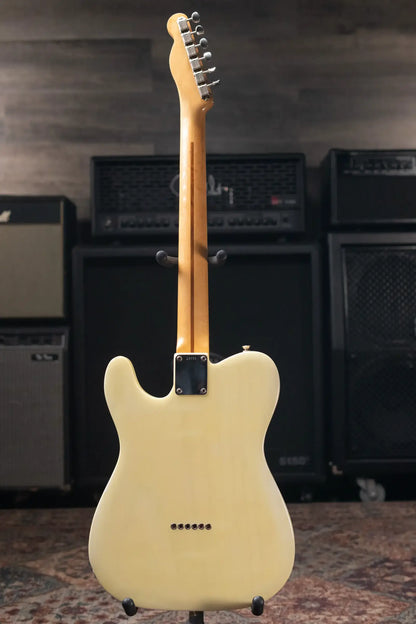 Fender 1956 Esquire Electric Guitar - Refinished Yellow with Hardshell Case - Used