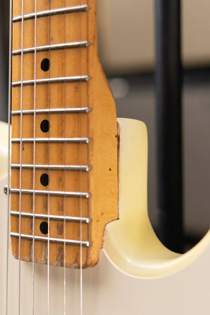 Fender 1956 Esquire Electric Guitar - Refinished Yellow with Hardshell Case - Used