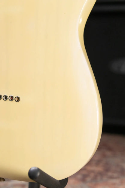 Fender 1956 Esquire Electric Guitar - Refinished Yellow with Hardshell Case - Used