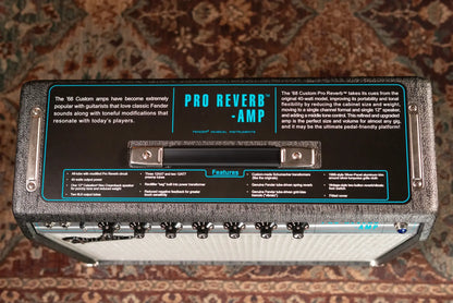 Fender ’68 Custom Pro Reverb Pewter Redback - 120V