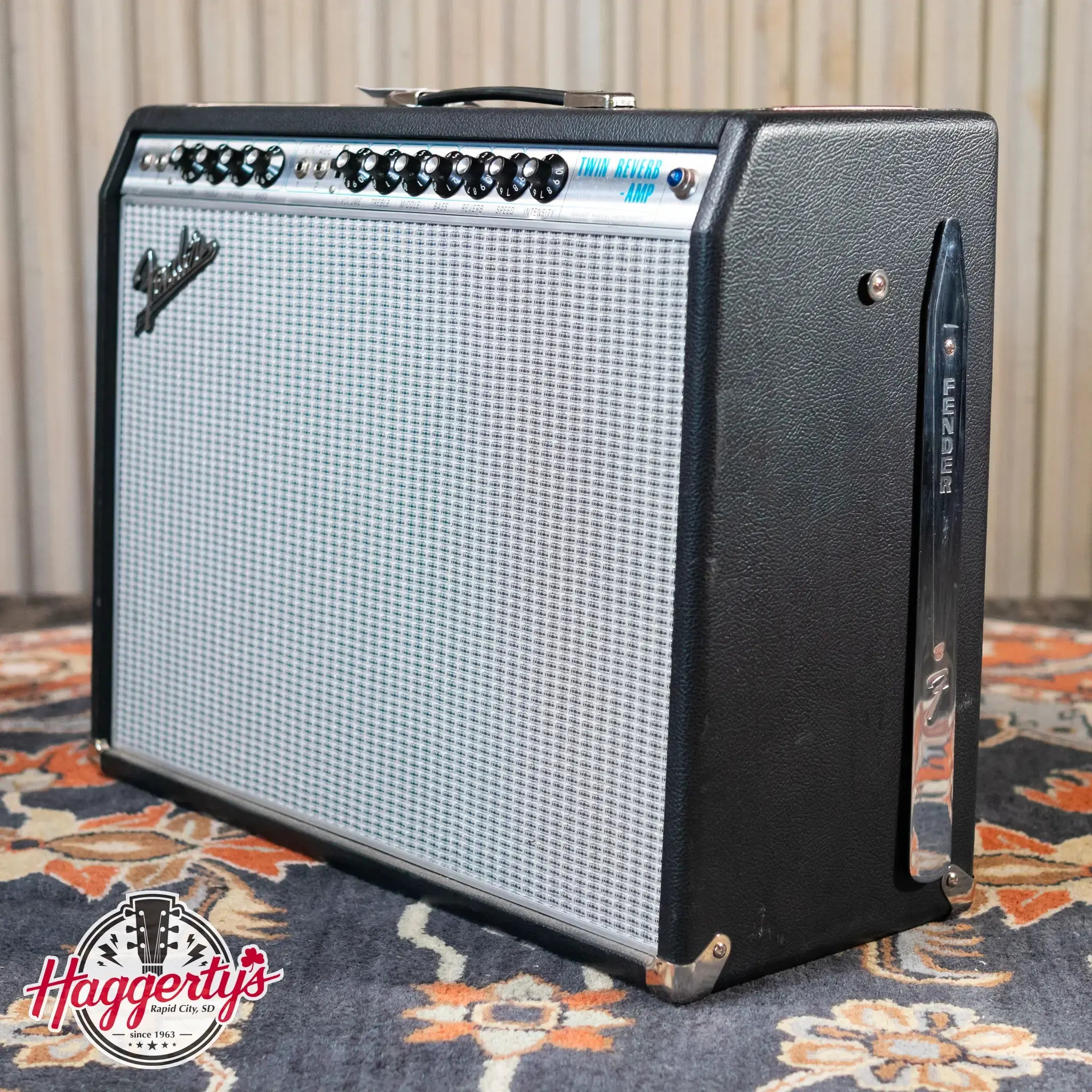 Fender '68 Twin Reverb Guitar Amp with Tour Case - Used