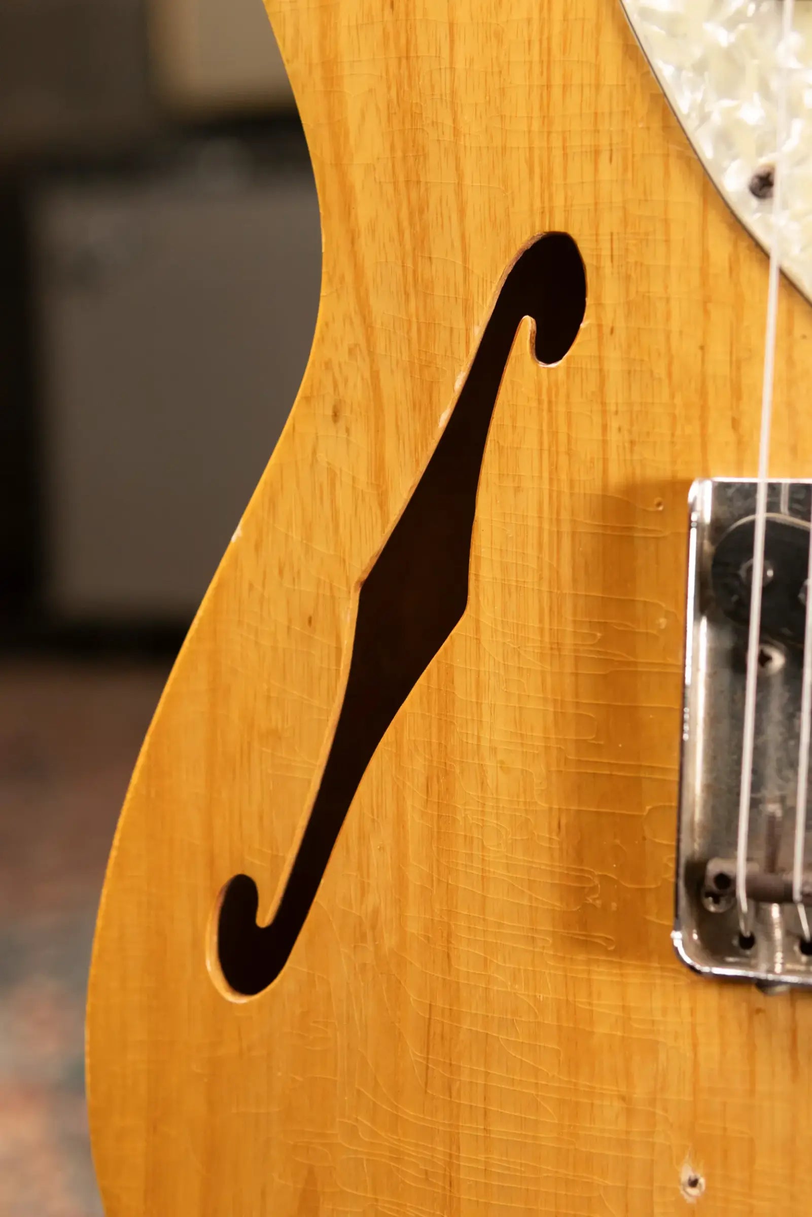 Fender '69 Graham Nash's Thinline Telecaster - Natural with Original Hardshell Case