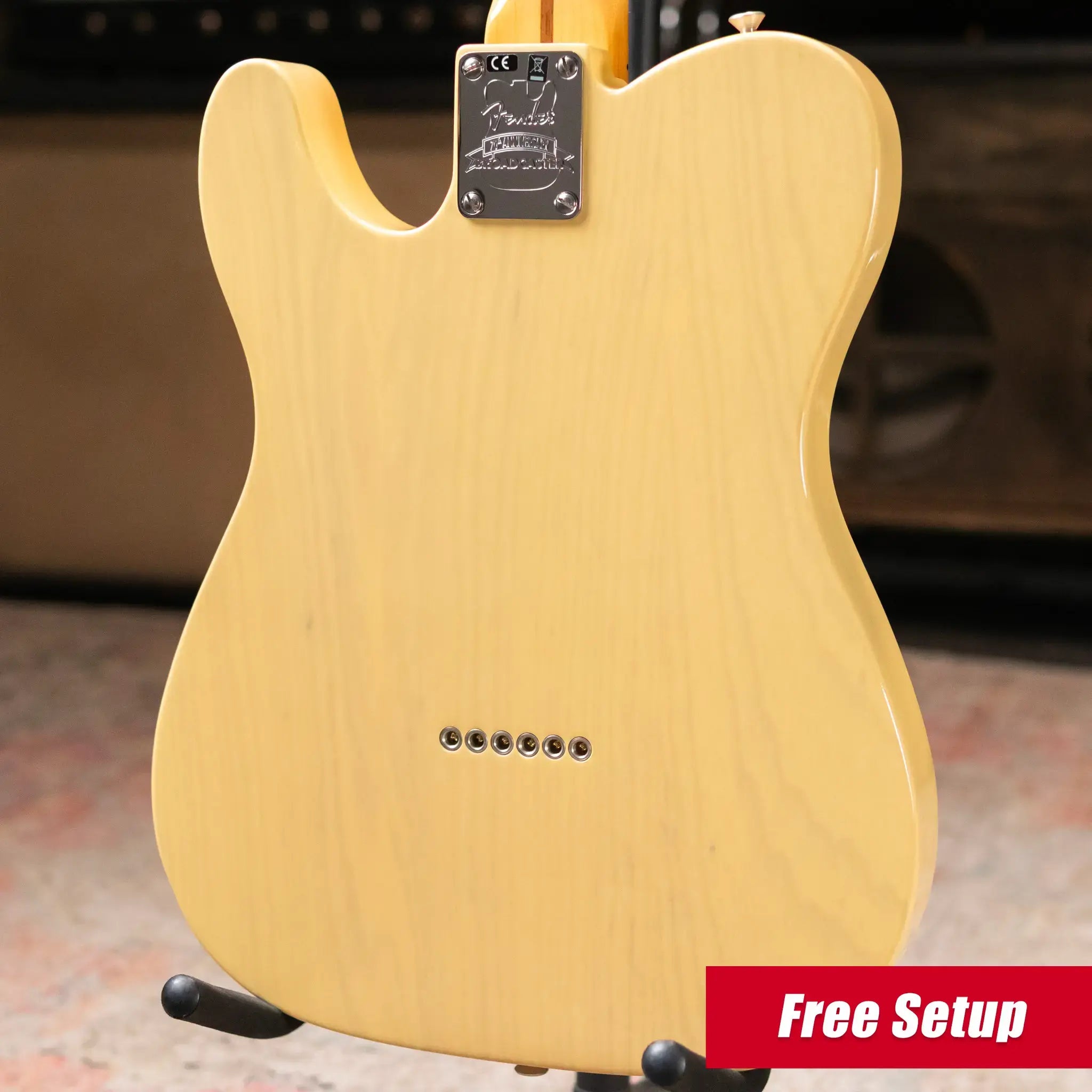Fender 70th Anniversary Broadcaster Electric Guitar - Blackguard Blonde with Hardshell Case - Used