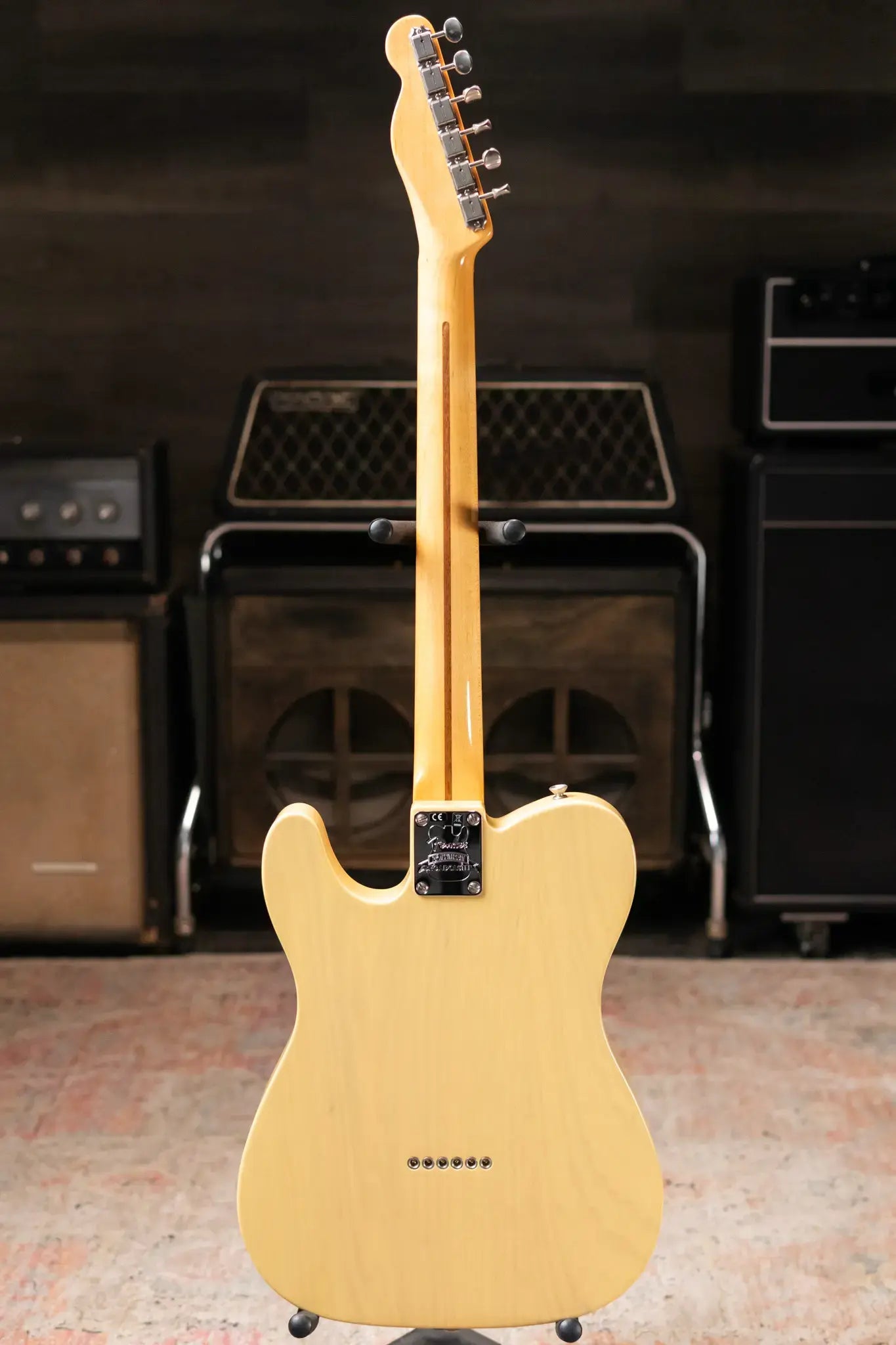 Fender 70th Anniversary Broadcaster Electric Guitar - Blackguard Blonde with Hardshell Case - Used