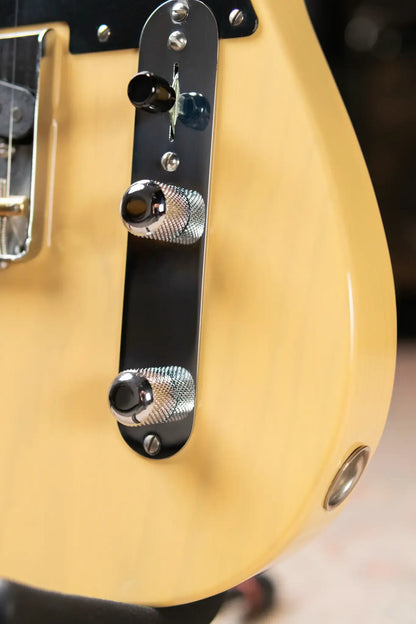 Fender 70th Anniversary Broadcaster Electric Guitar - Blackguard Blonde with Hardshell Case - Used