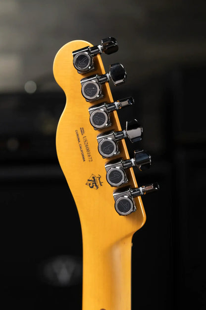 Fender 75th Anniversary American Ultra II Telecaster Electric Guitar - Liquid Gold with Hardshell Case