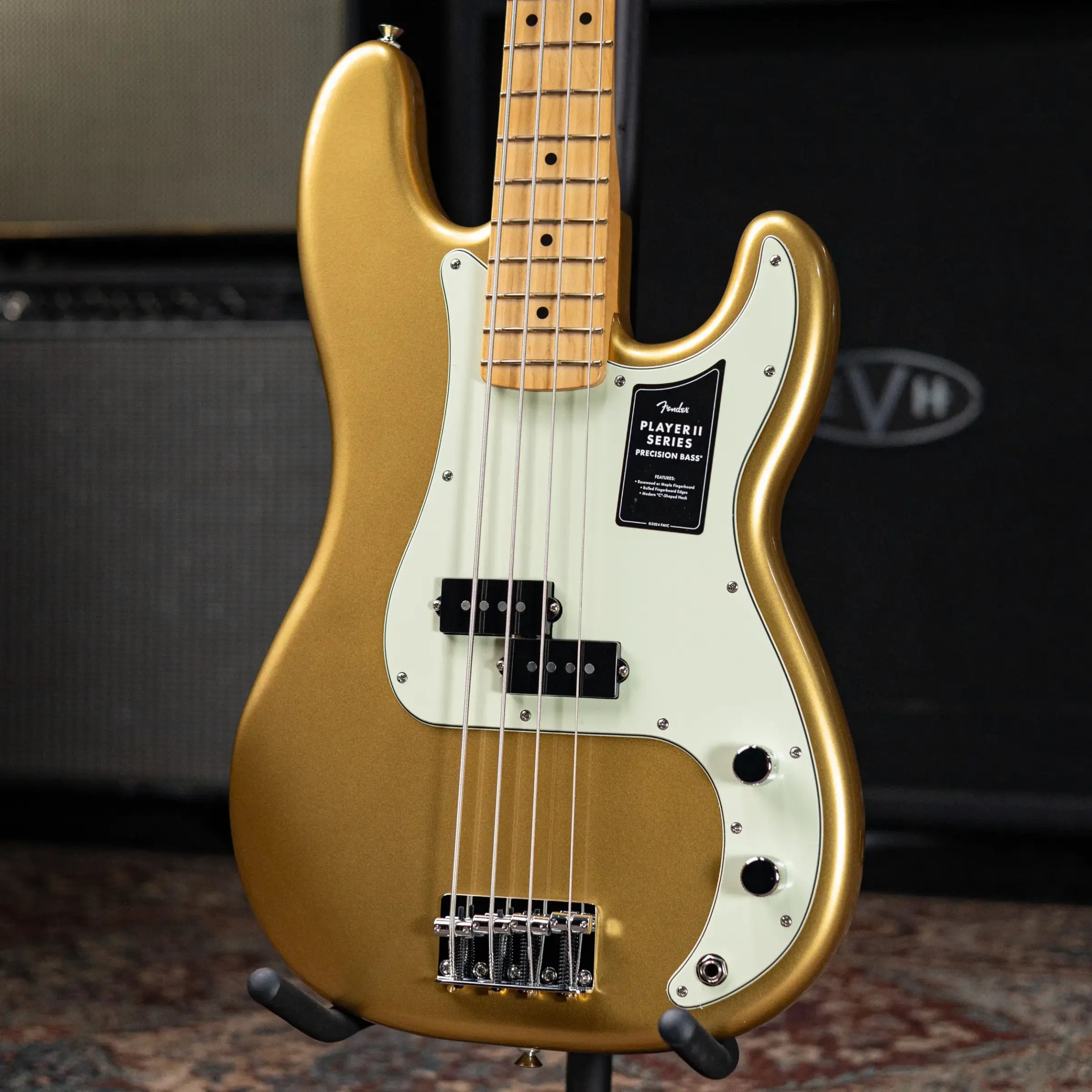 Fender 75th Anniversary Player II Precision Bass - Aztec Gold