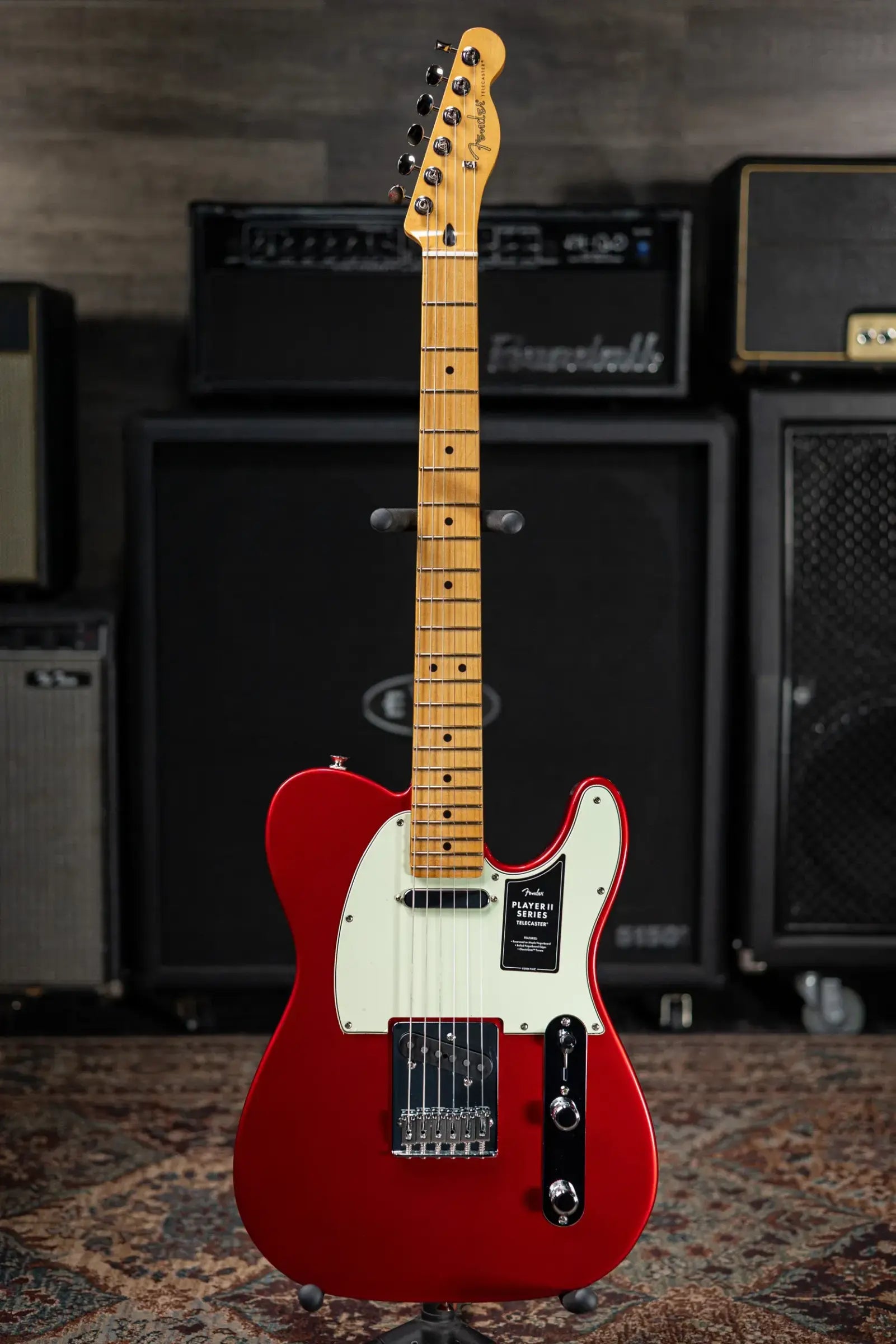 Fender 75th Anniversary Player II Telecaster Electric Guitar - Candy Apple Red