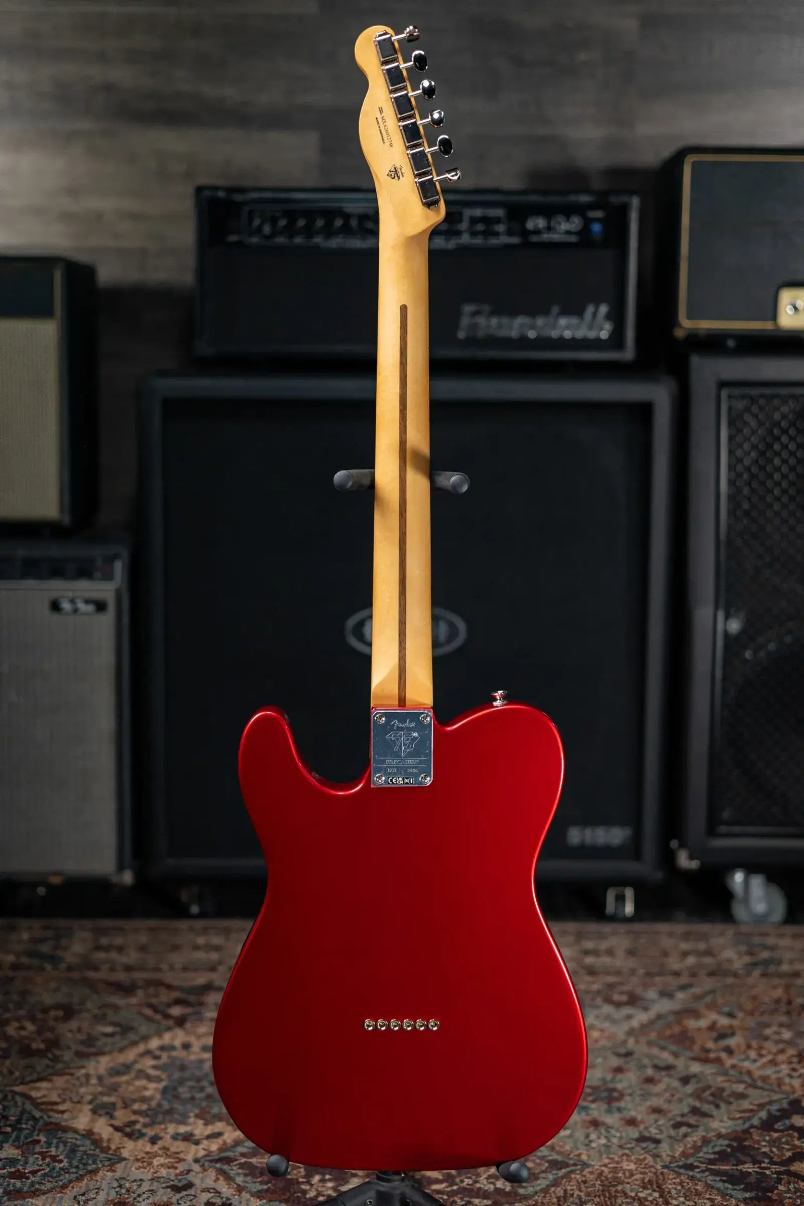 Fender 75th Anniversary Player II Telecaster Electric Guitar - Candy Apple Red