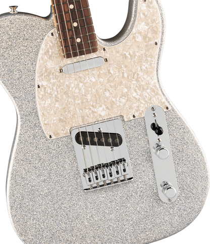 Fender 75th Anniversary Player II Telecaster Electric Guitar - Diamond Dust Sparkle with Gig Bag